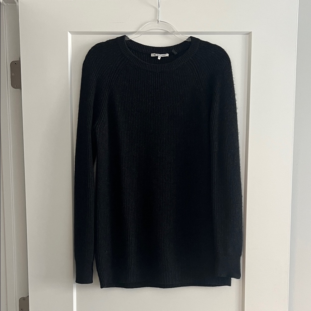 Helmut Lang Black Crewneck Sweater